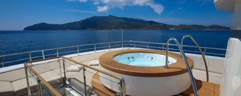 Charter Yachts with a Jacuzzi